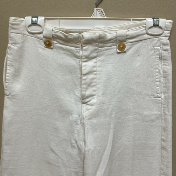 White wide leg capris - Picture 2 of 5